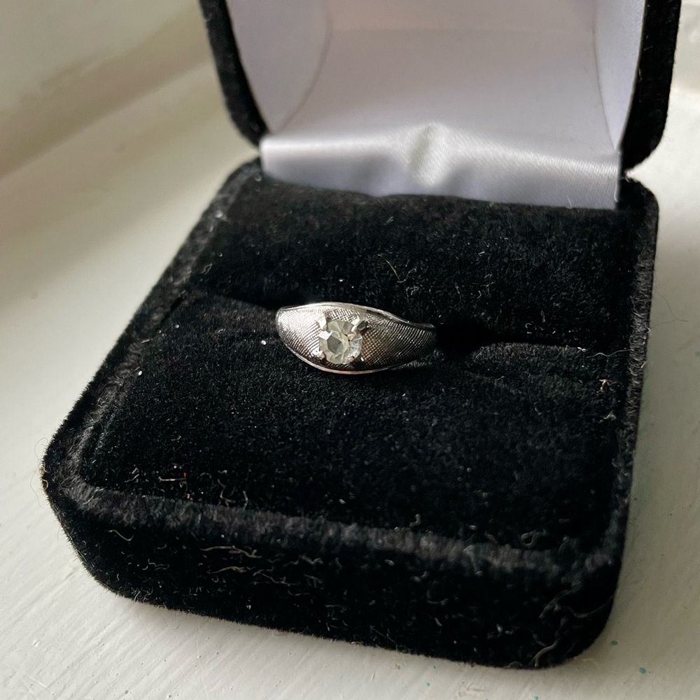 Vintage Sterling Infant Ring